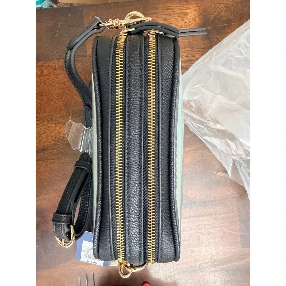 Universal Thread Clear Crossbody Bag Women Small Black Stadium Approved NWT